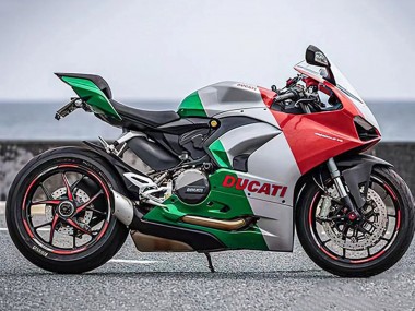 Purchase 2020-2024 Silver Red Green Ducati Panigale V2 Motorcycle Fairings UK