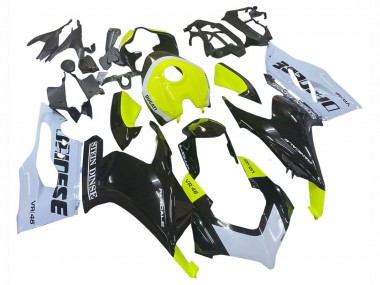 Purchase 2020-2024 White Lime Green Glossy Black Stein Dinse VR 46 Ducati Panigale V2 Motorcycle Fairings UK