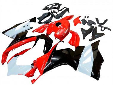 Purchase 2020-2024 White Red Glossy Black Ducati Panigale V2 Motorcycle Fairing Kits UK
