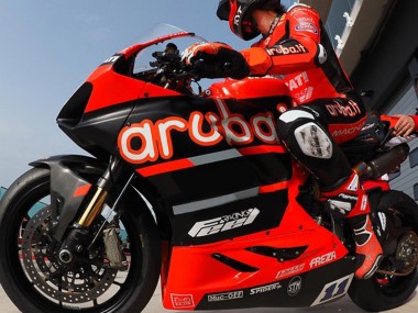 Purchase 2018-2019 Red Glossy Black Aruba 11 Ducati Panigale V4 V4S Motorcycle Fairings UK