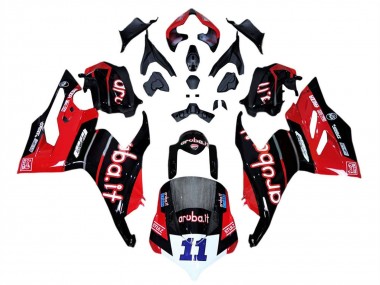 Purchase 2018-2019 Black Red 11 Ducati Panigale V4 V4S Motorcycle Fairings UK