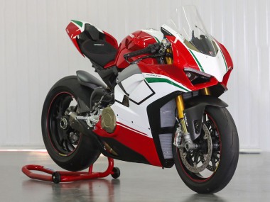 Purchase 2018-2019 White Red Green Glossy Black Ducati Panigale V4 V4S Motorcycle Fairings UK