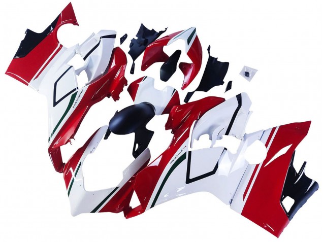 Purchase 2018-2019 White Red Black Ducati Panigale V4 V4S Motorcycle Fairings UK