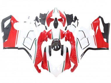 Purchase 2020-2021 White Red Ducati Panigale V4 V4S Motorcycle Fairings UK