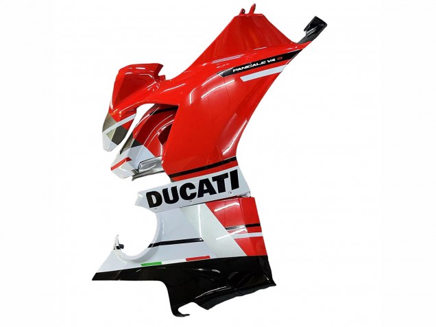 Purchase 2018-2019 White Red Blue Ducati Panigale V4 V4S Motorcycle Fairings UK