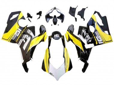 Purchase 2018-2019 Yellow Black Ducati Panigale V4 V4S Motorcycle Fairings UK