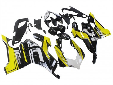 Purchase 2020-2021 Yellow White Glossy Black Ducati Panigale V4 V4S Motorcycle Fairings UK