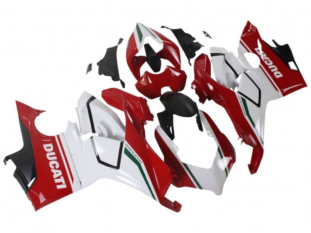 Purchase 2018-2019 White Red Black Ducati Panigale V4 V4S Motorcycle Fairings UK Purchase 2018-2019 White Red Black Ducati Panigale V4 V4S Motorcycle Fairings UK