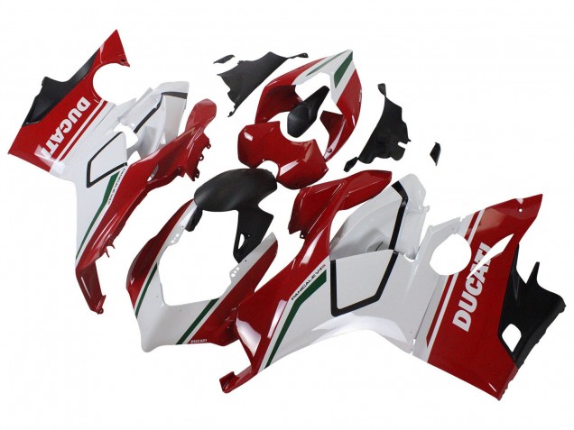 Purchase 2018-2019 White Red Black Ducati Panigale V4 V4S Motorcycle Fairings UK Purchase 2018-2019 White Red Black Ducati Panigale V4 V4S Motorcycle Fairings UK