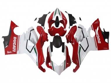 Purchase 2018-2019 White Red Black Ducati Panigale V4 V4S Motorcycle Fairings UK
