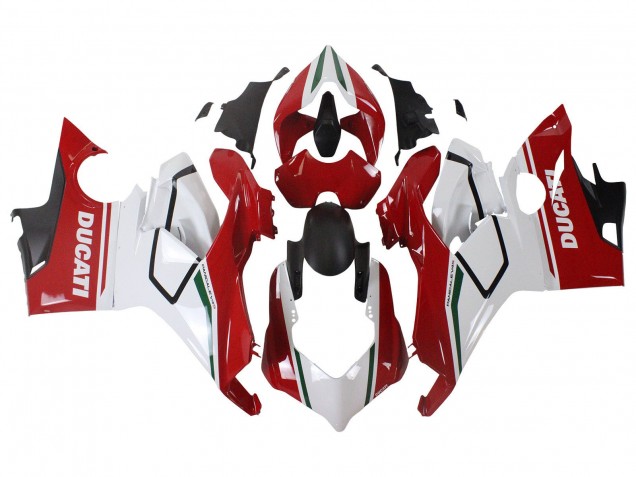 Purchase 2018-2019 White Red Black Ducati Panigale V4 V4S Motorcycle Fairings UK Purchase 2018-2019 White Red Black Ducati Panigale V4 V4S Motorcycle Fairings UK