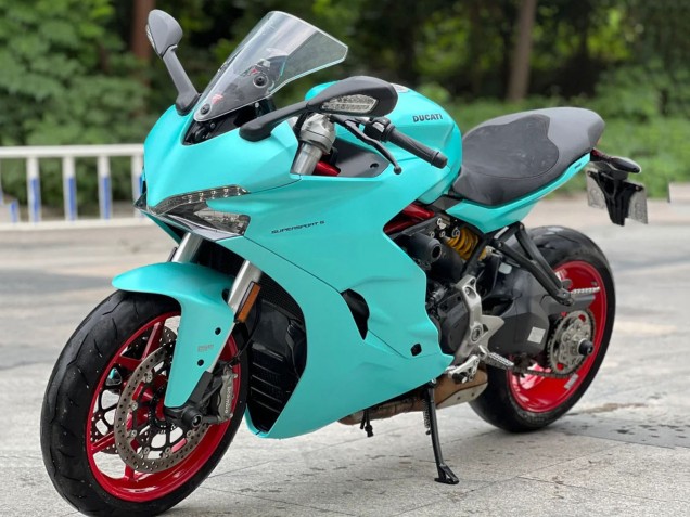 Purchase 2017-2022 Light Blue Ducati Supersport 939/939S Motorcycle Fairings UK Purchase 2017-2022 Light Blue Ducati Supersport 939/939S Motorcycle Fairings UK