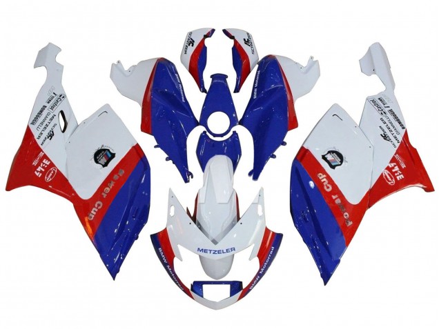 Purchase 2005-2010 White Blue Red BMW K1200S Motorcycle Fairings UK