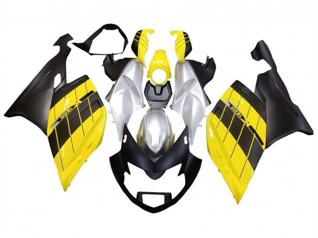 Purchase 2005-2010 Black Yellow Silver BMW K1200S Motorcycle Fairings UK Purchase 2005-2010 Black Yellow Silver BMW K1200S Motorcycle Fairings UK