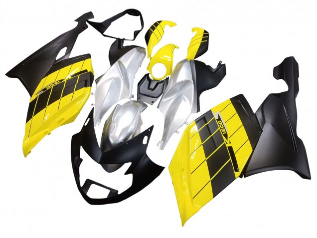 Purchase 2005-2010 Black Yellow Silver BMW K1200S Motorcycle Fairings UK Purchase 2005-2010 Black Yellow Silver BMW K1200S Motorcycle Fairings UK