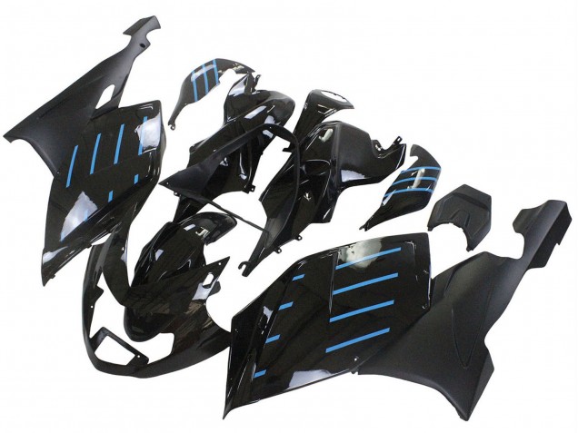 Purchase 2005-2010 Black with Blue Lines BMW K1200S Motorcycle Fairings UK Purchase 2005-2010 Black with Blue Lines BMW K1200S Motorcycle Fairings UK