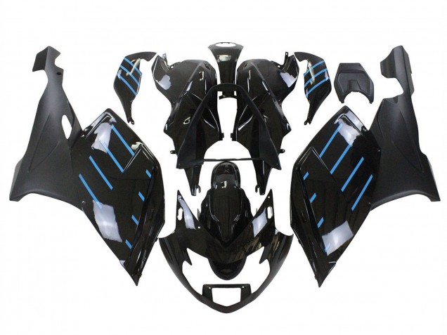Purchase 2005-2010 Black with Blue Lines BMW K1200S Motorcycle Fairings UK Purchase 2005-2010 Black with Blue Lines BMW K1200S Motorcycle Fairings UK