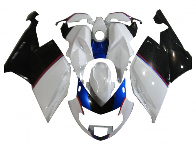 Purchase 2005-2010 Black White Blue BMW K1200S Motorcycle Fairings UK Purchase 2005-2010 Black White Blue BMW K1200S Motorcycle Fairings UK