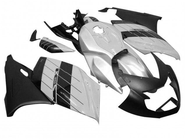 Purchase 2005-2010 White Black BMW K1200S Motorcycle Fairings UK Purchase 2005-2010 White Black BMW K1200S Motorcycle Fairings UK