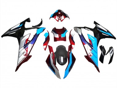 Purchase 2023-2024 Silver Red Blue Black BMW S1000RR Motorcycle Fairings UK