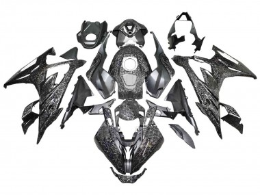 Purchase 2023-2024 Black Forged Carbon Fiber BMW S1000RR Motorcycle Fairings UK
