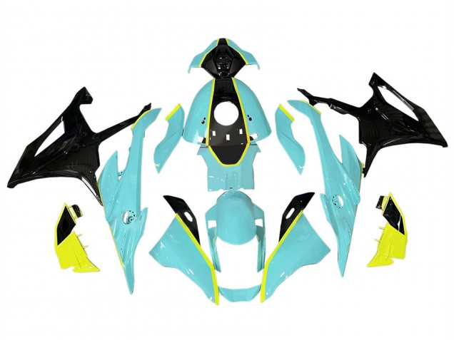 Purchase 2023-2024 Light Green Yellow Black BMW S1000RR Motorcycle Fairings UK