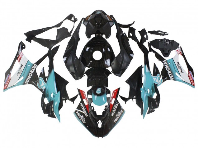 Purchase 2023-2024 Light Blue Matte Black Petronas BMW S1000RR Motorcycle Fairings UK