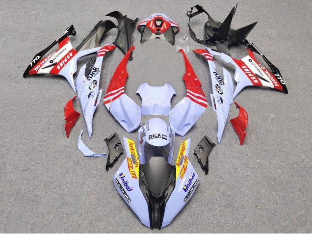 Purchase 2023-2024 White Red Black Gold BMW S1000RR Motorcycle Fairings UK
