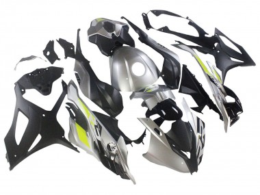 Purchase 2023-2024 Silver Matte Black Lime Green BMW S1000RR Motorcycle Fairings UK