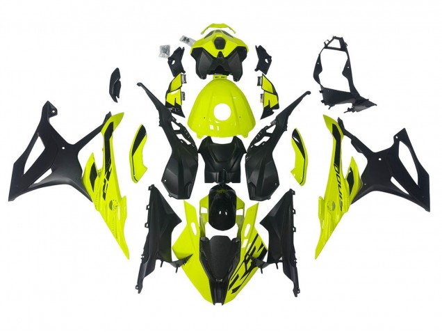 Purchase 2023-2024 Yellow Black BMW S1000RR Motorcycle Fairings UK