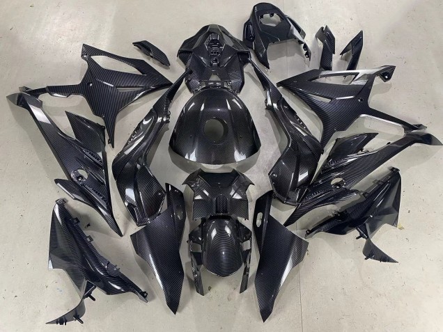 Purchase 2023-2024 Glossy Black Carbon Fiber BMW S1000RR Motorcycle Fairings UK