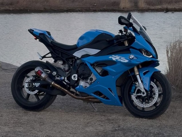Purchase 2023-2024 Glossy Blue BMW S1000RR Motorcycle Fairings UK