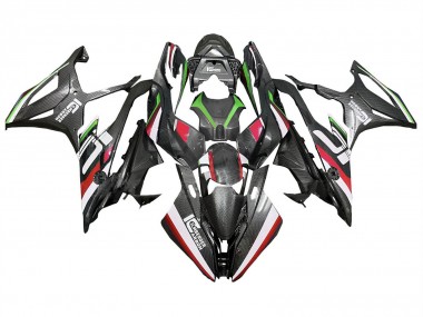 Purchase 2019-2022 Black Red Green Carbon Fiber BMW S1000RR Motorcycle Fairings UK