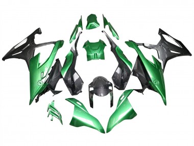 Purchase 2019-2022 Glossy Black Green Carbon Fiber BMW S1000RR Motorcycle Fairings UK