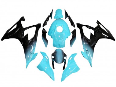 Purchase 2019-2022 Light Blue Black BMW S1000RR Motorcycle Fairings UK