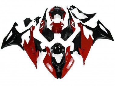 Purchase 2019-2022 Black Red BMW S1000RR Motorcycle Fairing Kits UK