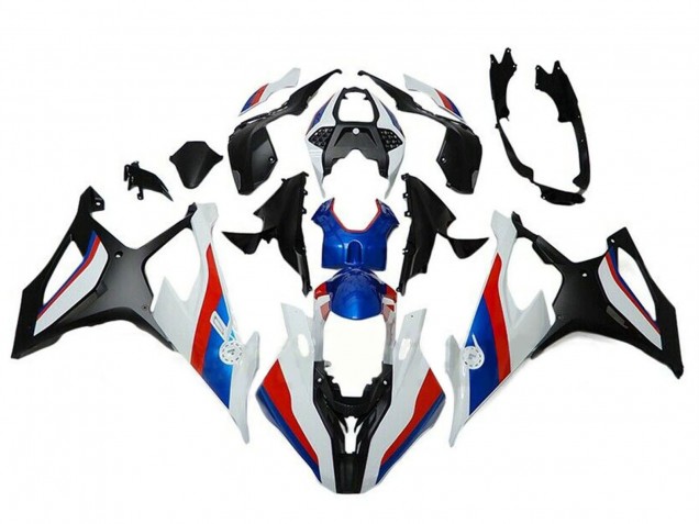 Purchase 2019-2022 Black White Red Blue BMW S1000RR Motorcycle Fairings UK