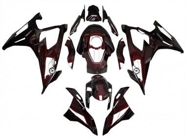 Purchase 2019-2022 Dark Red Carbon Fiber BMW S1000RR Motorcycle Fairings UK