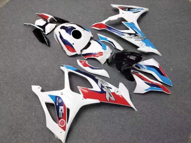 Purchase 2019-2022 White Red Blue BMW S1000RR Motorcycle Fairings UK