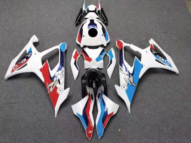 Purchase 2019-2022 White Red Blue BMW S1000RR Motorcycle Fairings UK