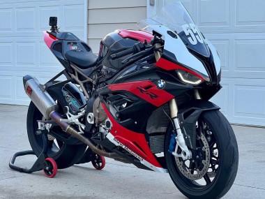 Purchase 2019-2022 Black Red White BMW S1000RR Motorcycle Fairings UK