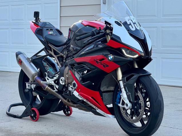 Purchase 2019-2022 Black Red White BMW S1000RR Motorcycle Fairings UK