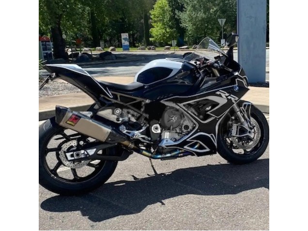 Purchase 2019-2022 Black White BMW S1000RR Motorcycle Fairings UK