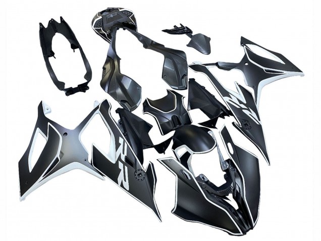 Purchase 2019-2022 Black White BMW S1000RR Motorcycle Fairings UK