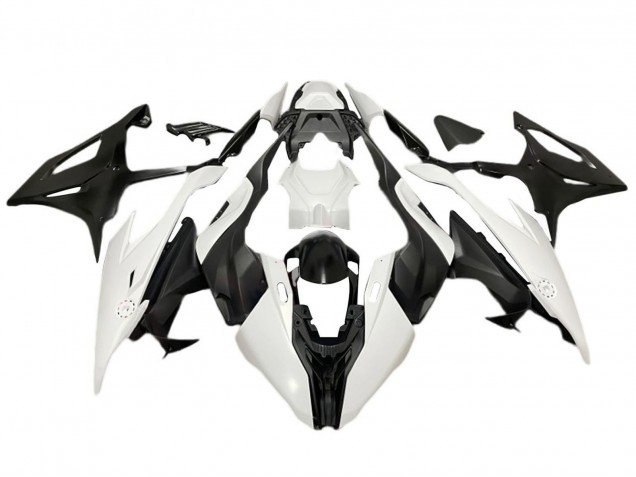 Purchase 2019-2022 Matte Black White BMW S1000RR Motorcycle Fairings UK