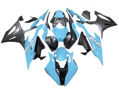 Purchase 2019-2022 Blue Matte Black White BMW S1000RR Motorcycle Fairings UK