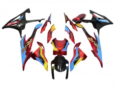 Purchase 2019-2022 Light Blue Red Gold BMW S1000RR Motorcycle Fairings UK
