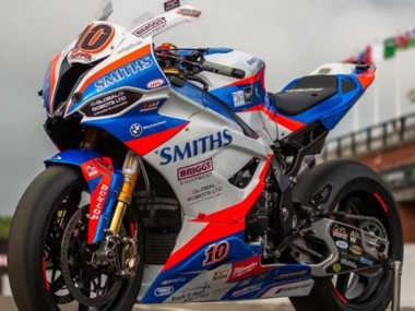 Purchase 2019-2022 Blue Red White Smiths BMW S1000RR Motorcycle Fairings UK