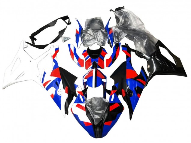 Purchase 2019-2022 Blue Red White BMW S1000RR Motorcycle Fairings UK