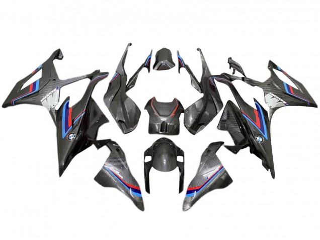 Purchase 2019-2022 Black Blue Red Carbon Fiber BMW S1000RR Motorcycle Fairing UK